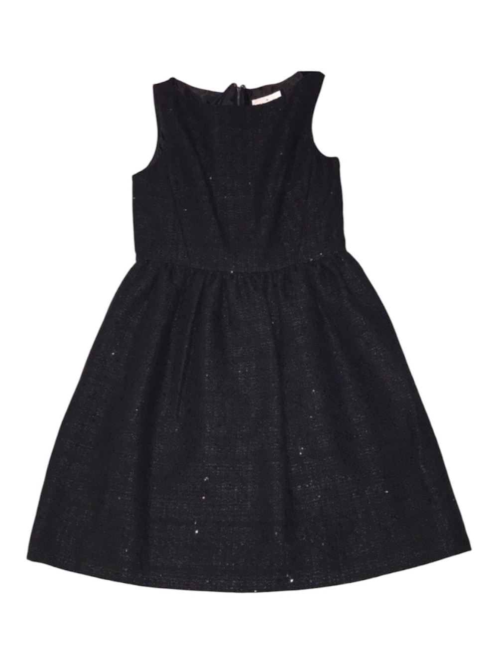 Kate Spade Black Tweed Sparkle Mini Dress Size 10